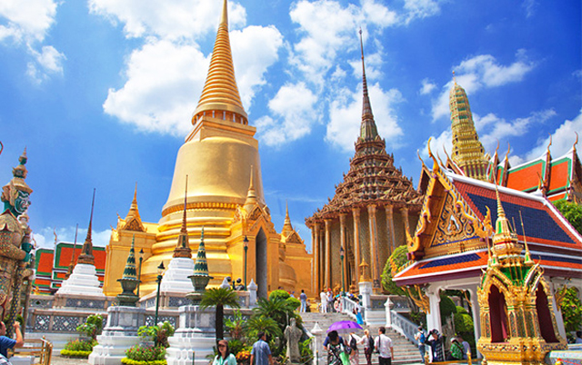 Wat Pra Kaew thai lan